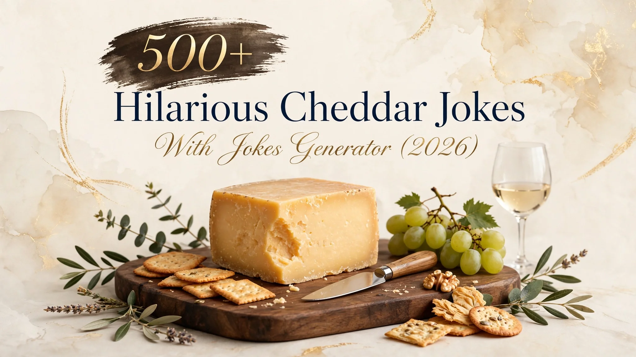 Hilarious Cheddar Jokes + Jokes Generator (2026)