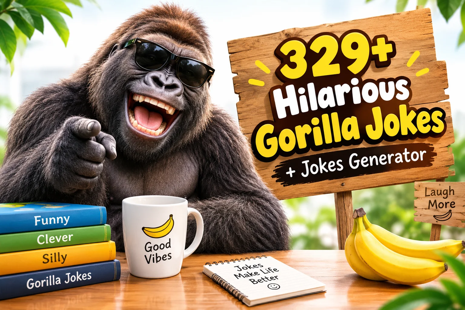 Hilarious Gorilla Jokes with Jokes Generator