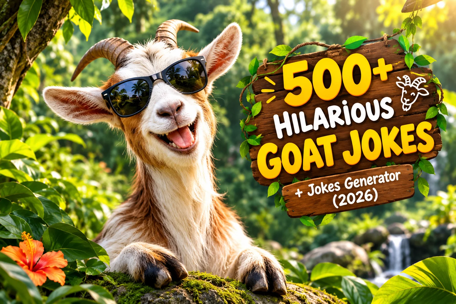 Hilarious Goat Jokes with Generator