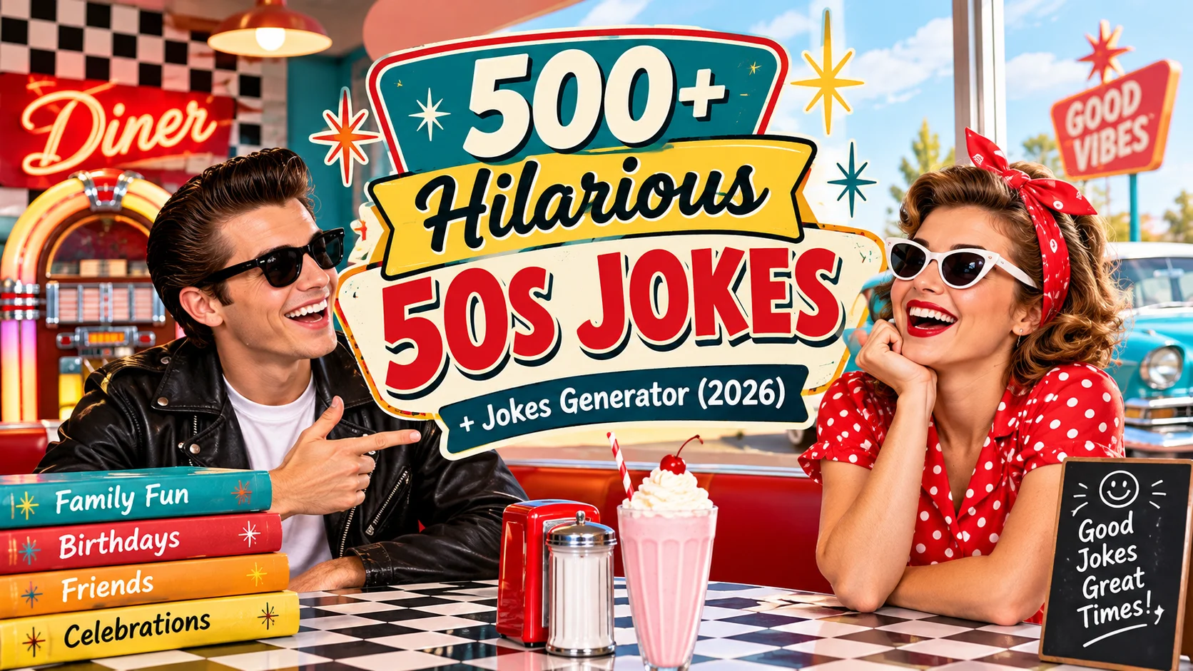 Hilarious 50S Jokes + Jokes Generator (2026)